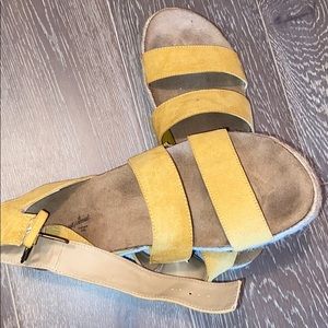 Target yellow sandals